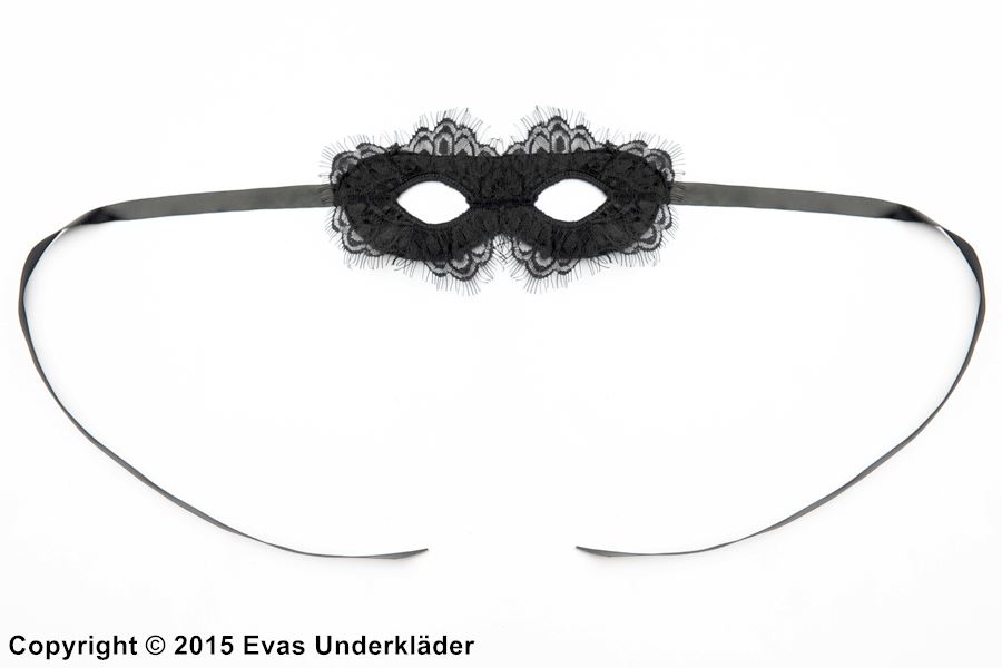 Eyelash lace mask